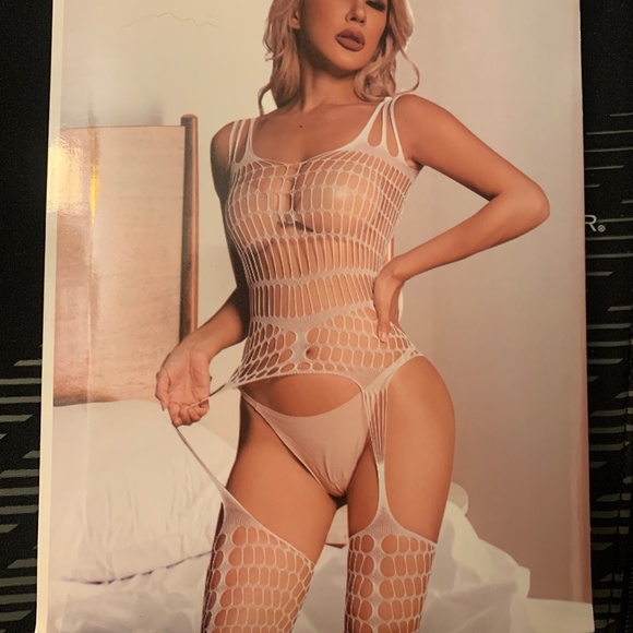 luminous glow in dark in UV lights bodystockings - Picture 1 of 3